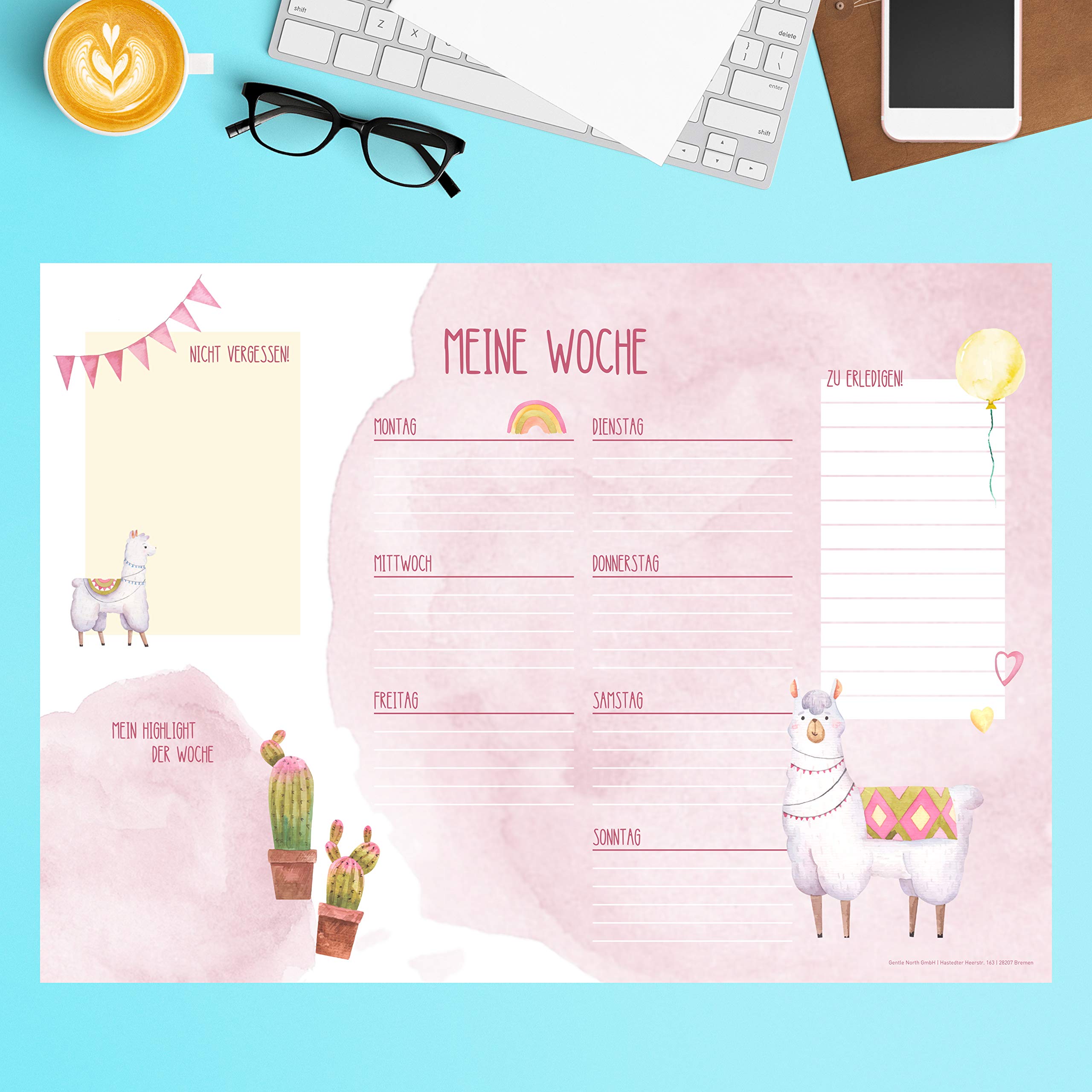 Planfcador Semanal Dn A4 Qué Hay Para Cenar - Etsy España