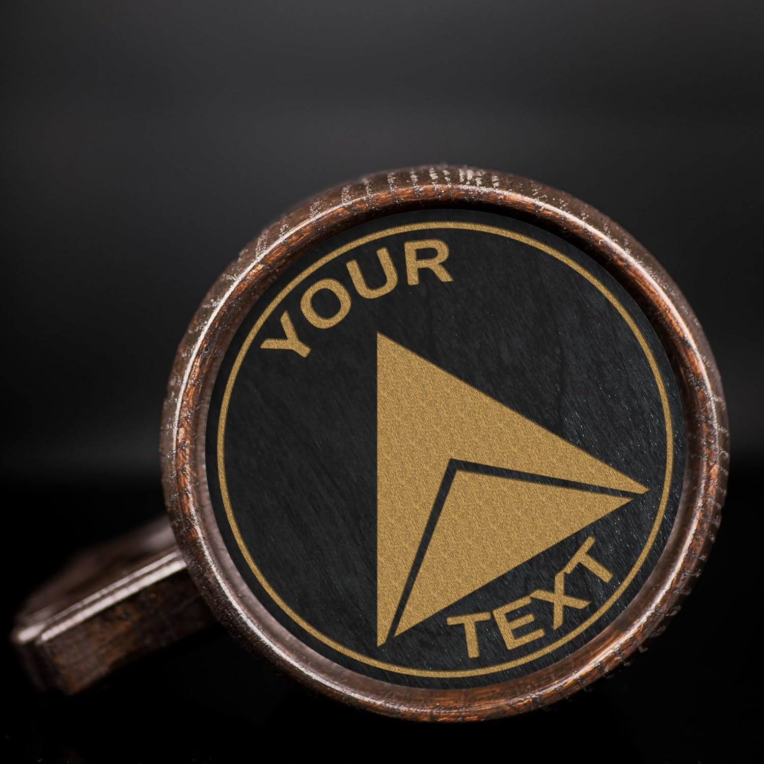 Subnautica Alterra Corporation Beer Mug, Wooden Stein, Personalized Tankard