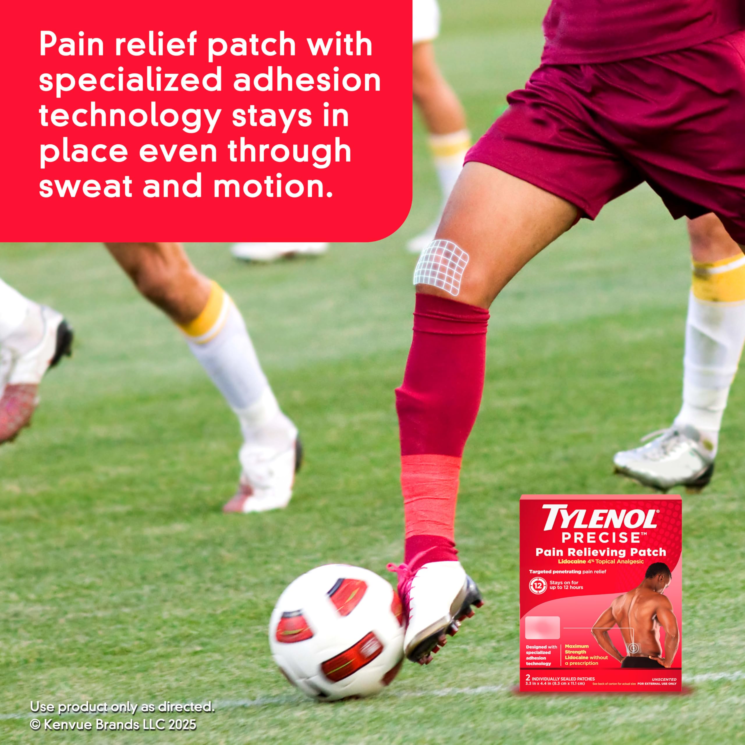 Snapklik.com : Precise Pain Relieving Patches, Large Topical Analgesic ...