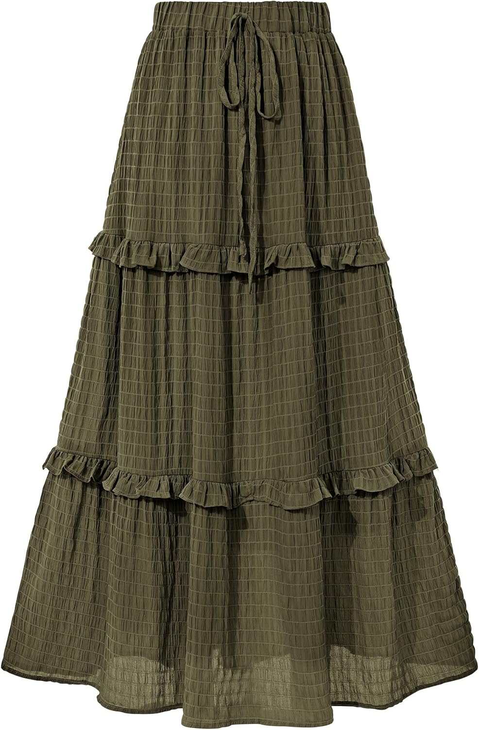 BTFBM Women's Long Summer Skirt 2026 Elegant High Waist Cocktail Party Wedding Guest Dress Flared A-Line Midi Skirts