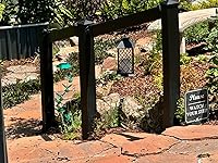 Vista 5 de Soportes de conector de barandilla giratoria (paquete de 2) – Soporte de poste en ángulo de aluminio de 3.6 x 1.6 pulgadas para cubierta, escaleras