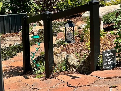 Miniatura 5 de Soportes de conector de barandilla giratoria (paquete de 2)  Soporte de poste en ángulo de aluminio de 3.6 x 1.6 pulgadas para cubierta, escaleras,