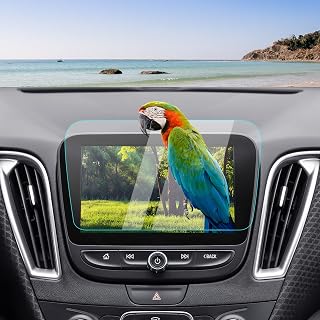 Tempered Screen Protector for Chevrolet Malibu Premier 2016-2023, LS/RS 2019-2023,for Equinox Premier 2018-2023,for Volt LT/Premier 2016-2019 8-inch Navigation Touchscreen Protector 9H Anti Glare