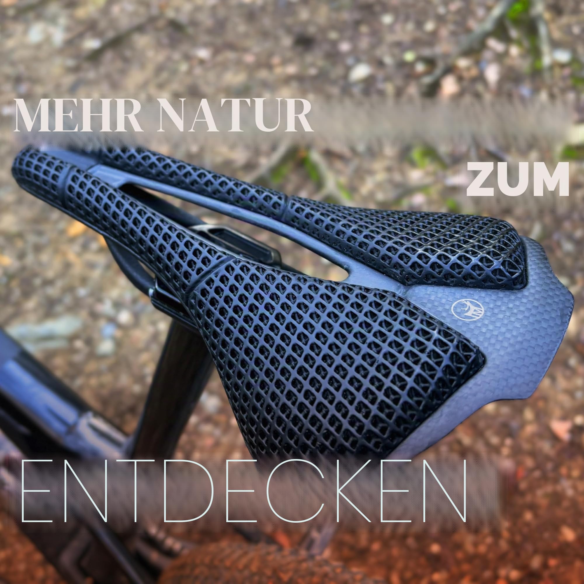 IMPALAPRO Carbon Sattel 3D Druck Ultraleicht 250x140mm — 3D Sattel Carbon T800 Hohe Härte — Fahrradsattel Carbon mit Ergonomischer Aussparung — Ovale Schienen 7x9mm