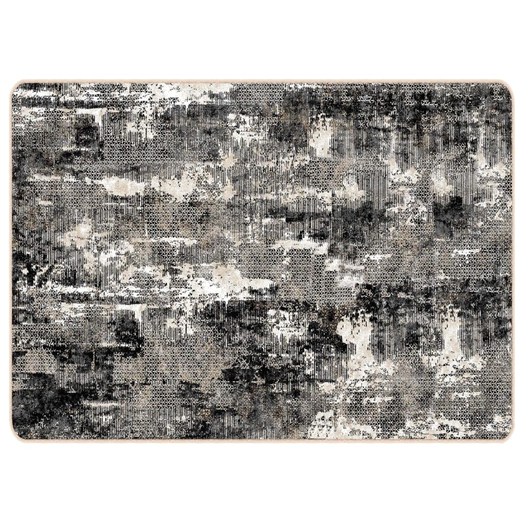 Dywan można prać, wielokolorowy, 190 x 300 cm, antypoślizgowy, aksamitny poliester, mata podłogowa, łatwa pielęgnacja, dźwiękoszczelny, do salonu, sypialni, jadalni, dekoracja