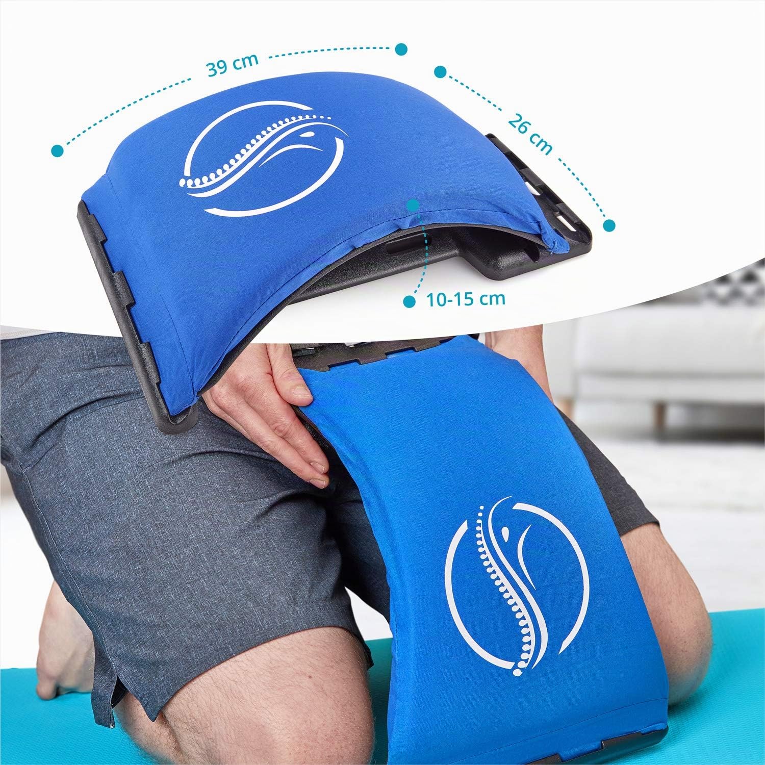 Ecarteur Arriere et Correcteur de Posture Etirement Lombaire,Masseurs pour Le Dos