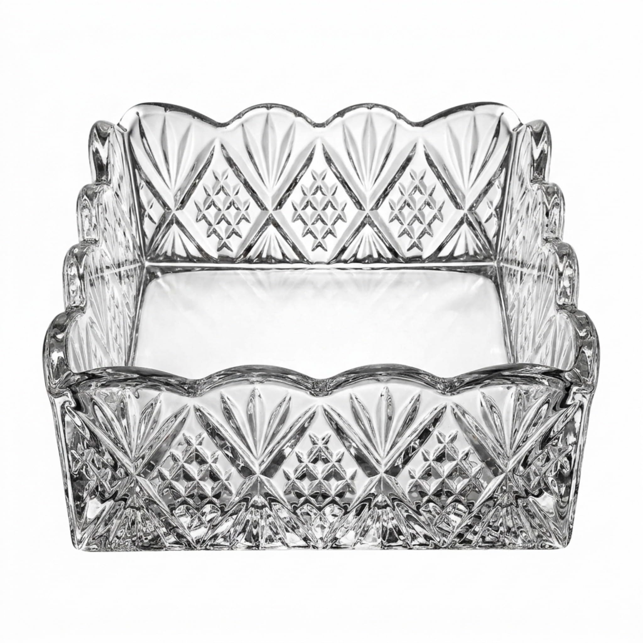 Godinger Dublin Napkin Holder,Transparent