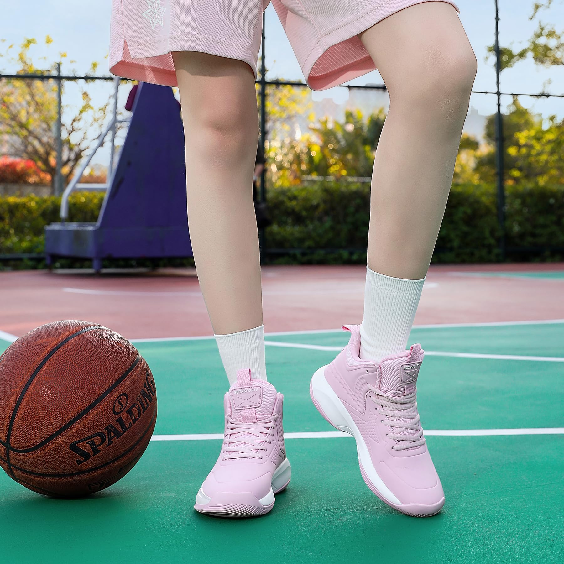 Beita Basketball Shoes for Women High Upper Volleyball Fashion... - Produktbild 5