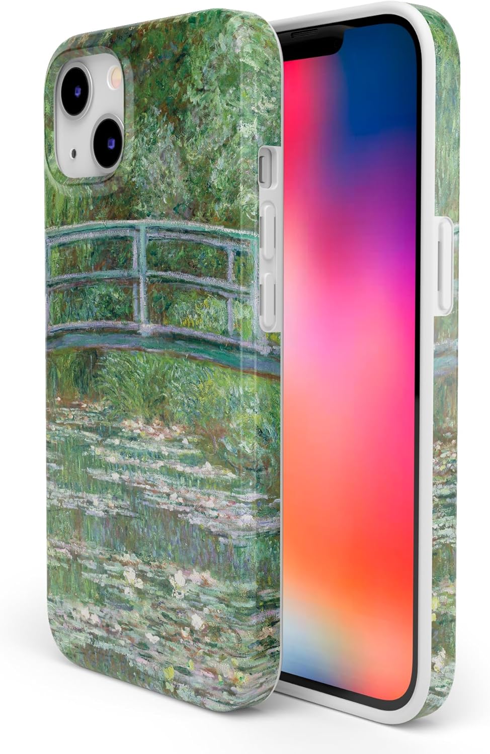 Casely iPhone 13 Case | Monet's Bridge | The Met Museum | Compatible with MagSafe | Classic Ultra Slim Design