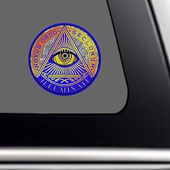 Amazon.com - New World Order Illuminati Sticker - Secret