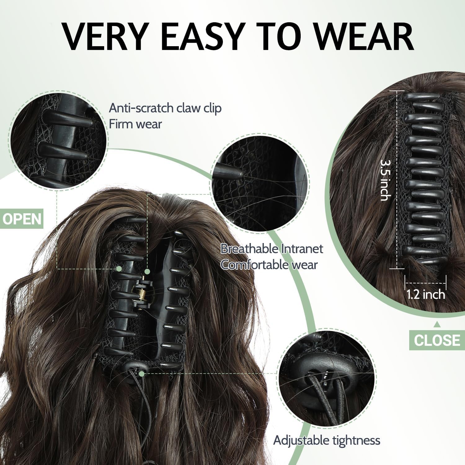 FINE PLUS Ponytail Extension - Image 4