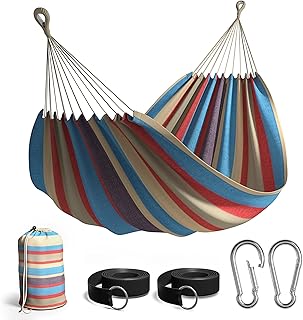 Sorbus® Brazilian Double Hammock - Extra-Long Two Person Portable Hammoc...