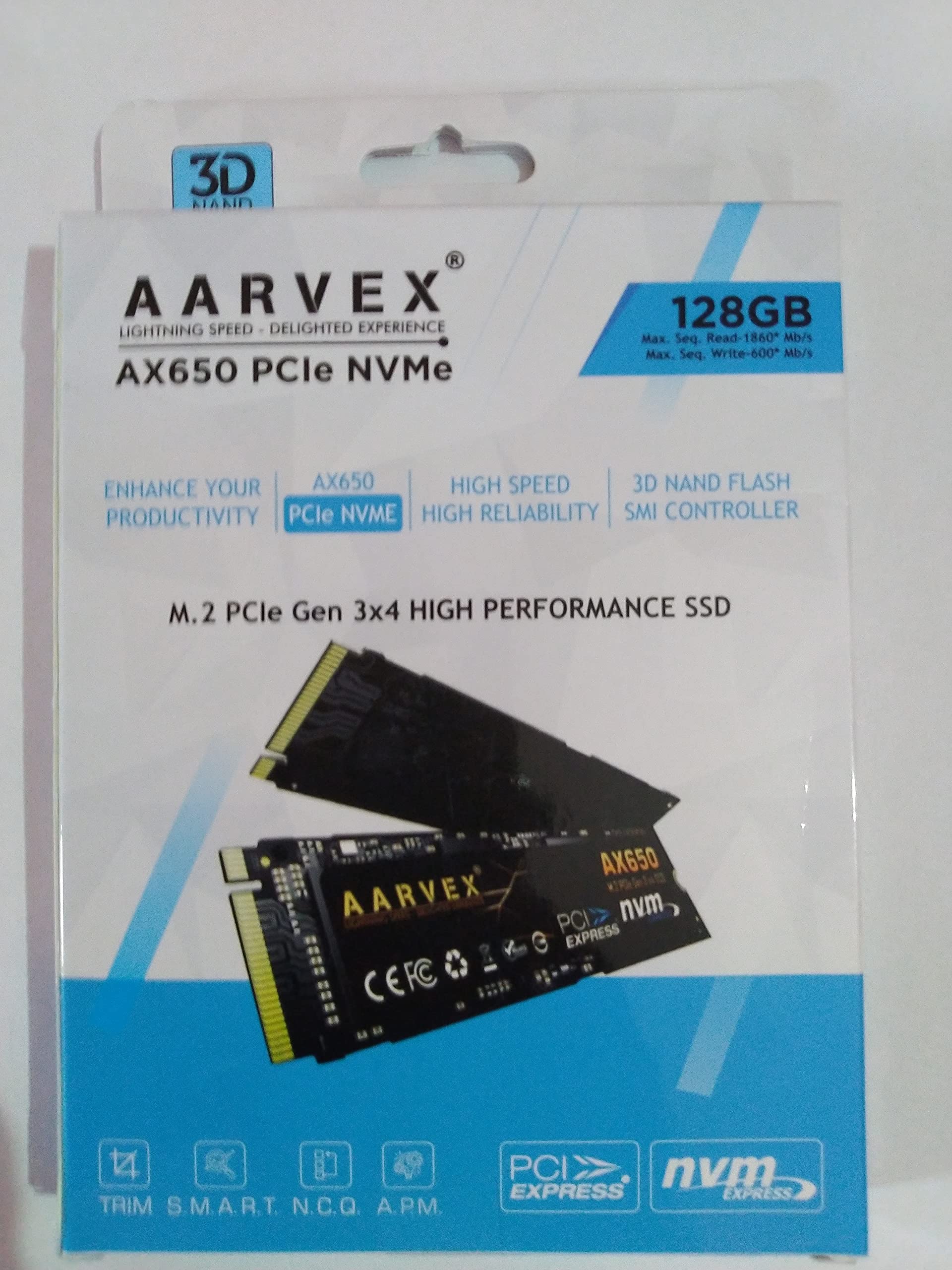 AARVEX AX650 NVME PCIe 2280 GEN 3x4 SSD 128 GB (B0871C2L99) Amazon Price History, Amazon Price Tracker