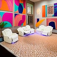 Vista 22 de Juego de sofá modular Max para sala de estar, apartamento, habitación de invitados, sala de juegos y oficina