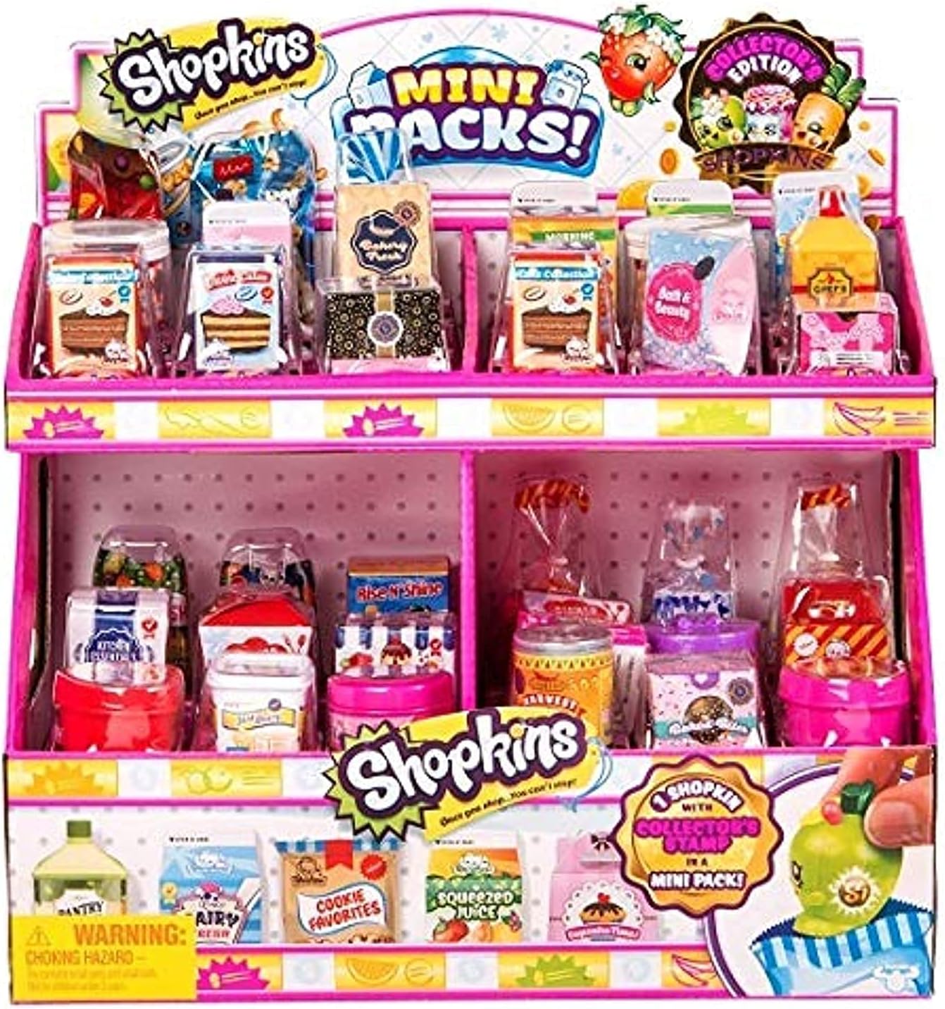 Shopkins Mini Snacks Play Figures collection, Multi-Colour, 56868