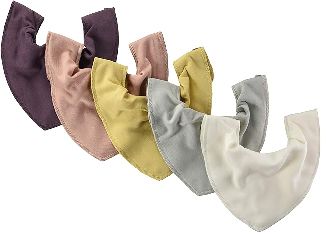 Pippi Baby Bandana Bib-Solid Neckerchief