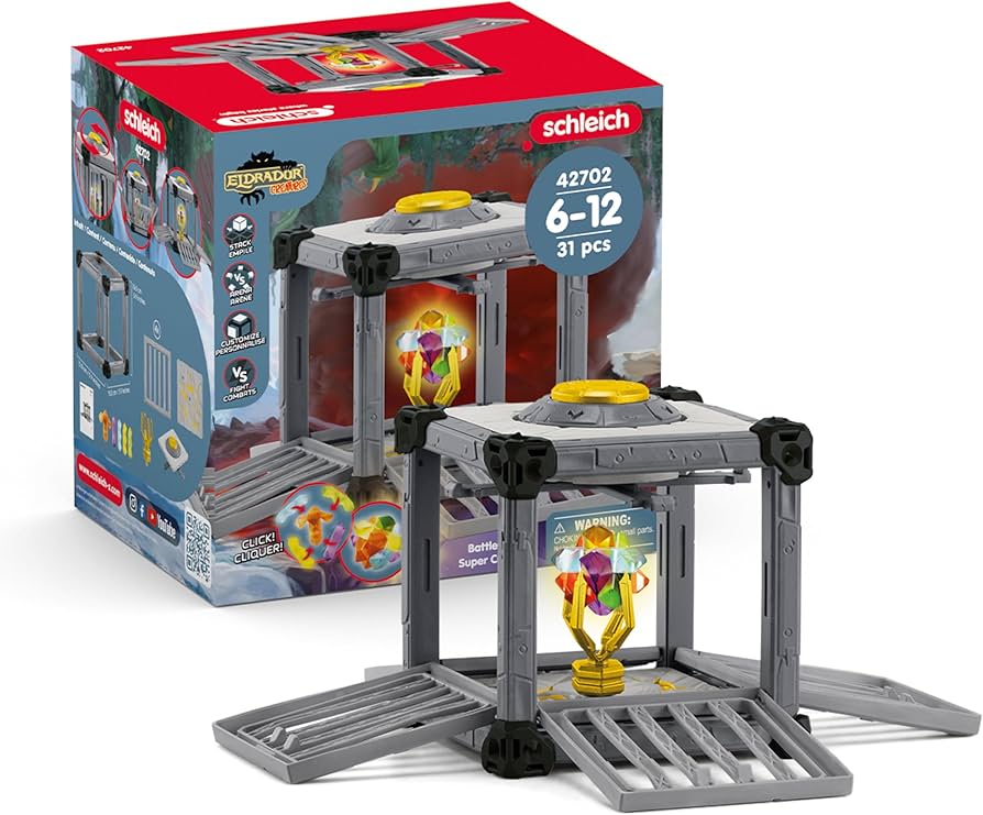 Amazon.co.jp: Schleich BattleCaveスーパークリスタル。 : おもちゃ