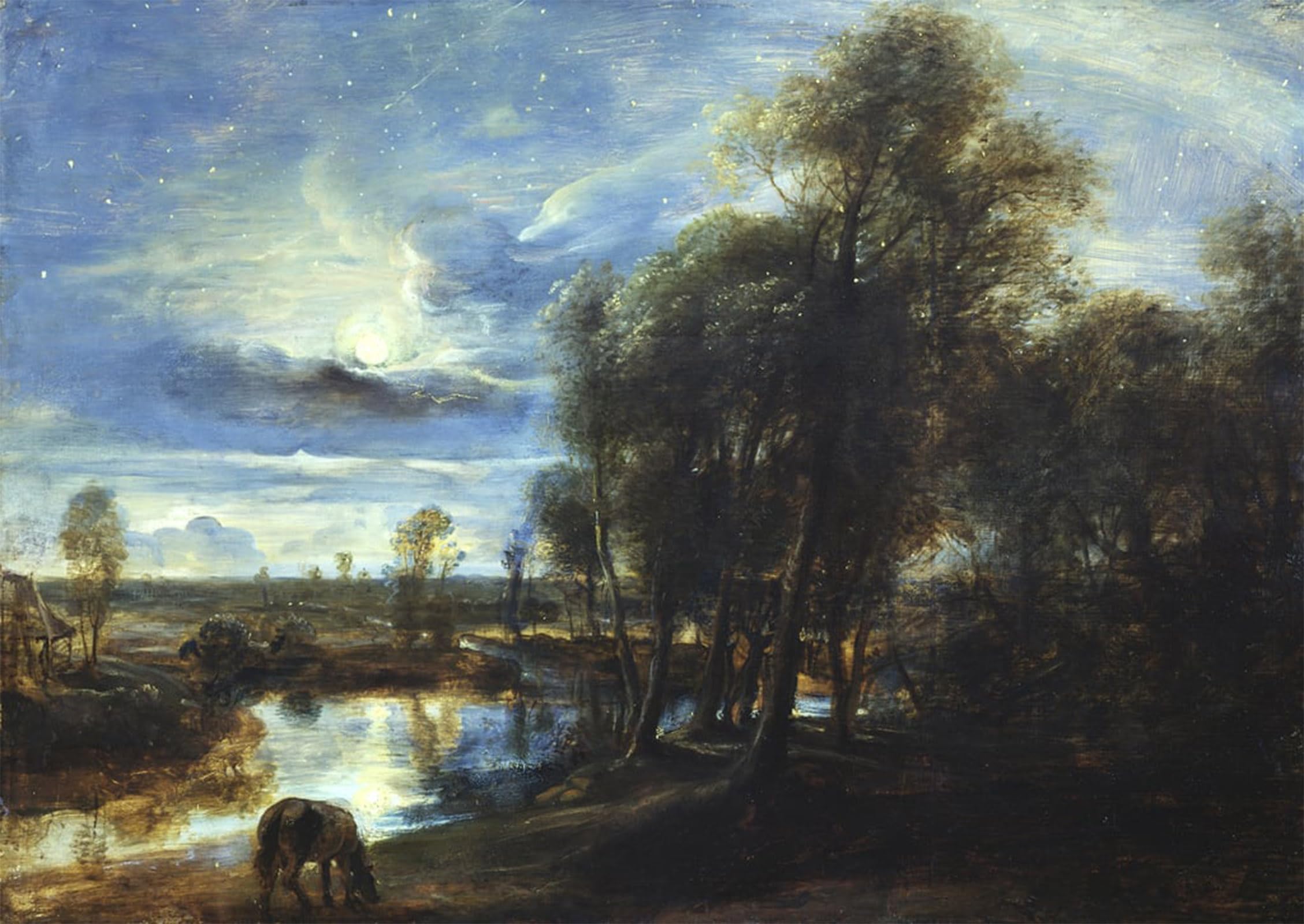 ARTXLXXBN Famous Print Painting Colorful Art Print Landscape by Peter Paul Rubens Canvas Art Decorations for Home Decor 60x90cm