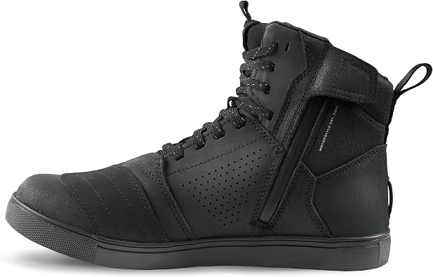 SHIMA Rebel 2.0 Motorbike Boots for Men Women Ventilated Waterproof Leather Shoes Summer Suede Motorcycle