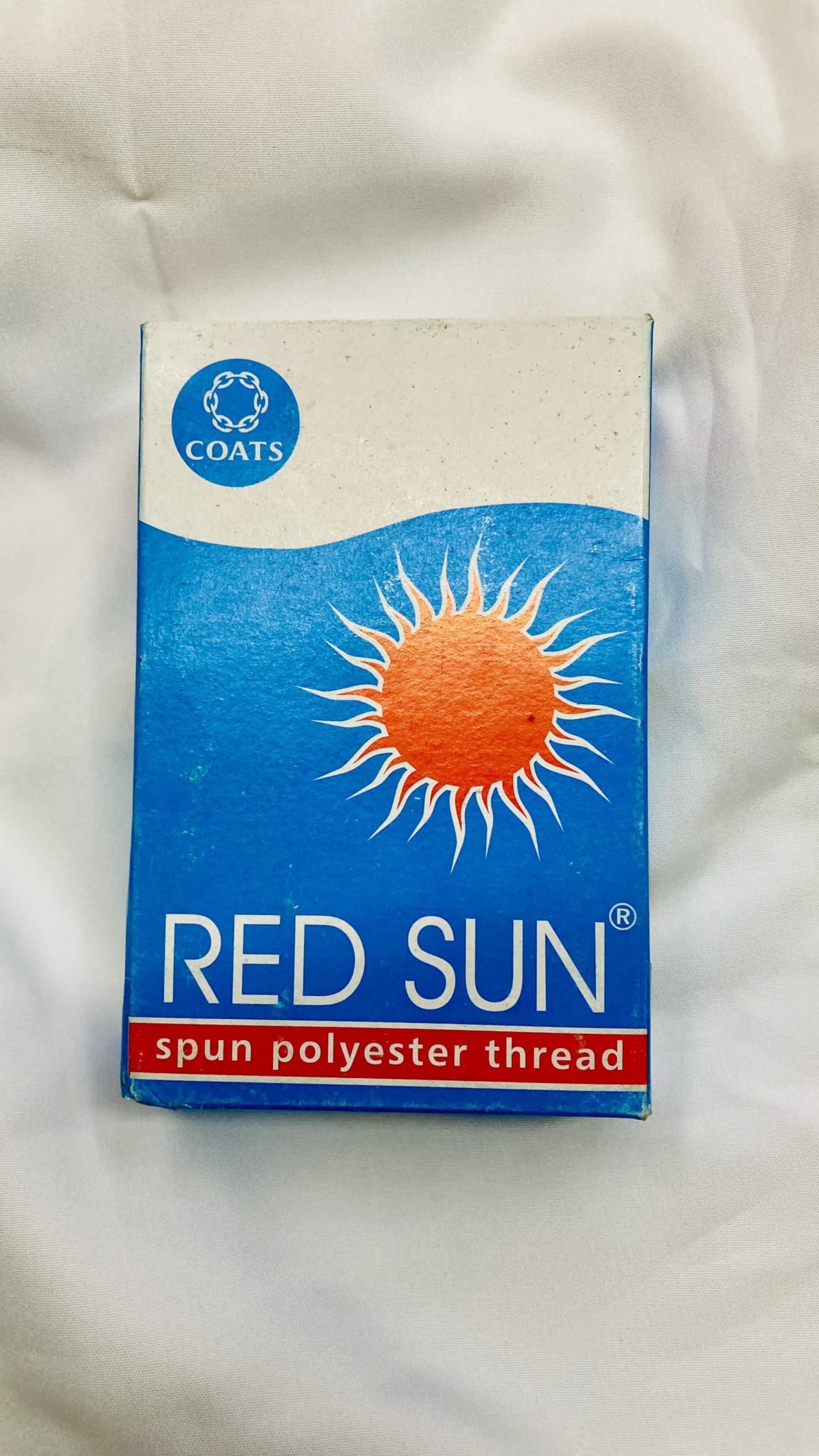 Red Sun Spun Polyester Stiching Thread, Sweing Threads 20tube