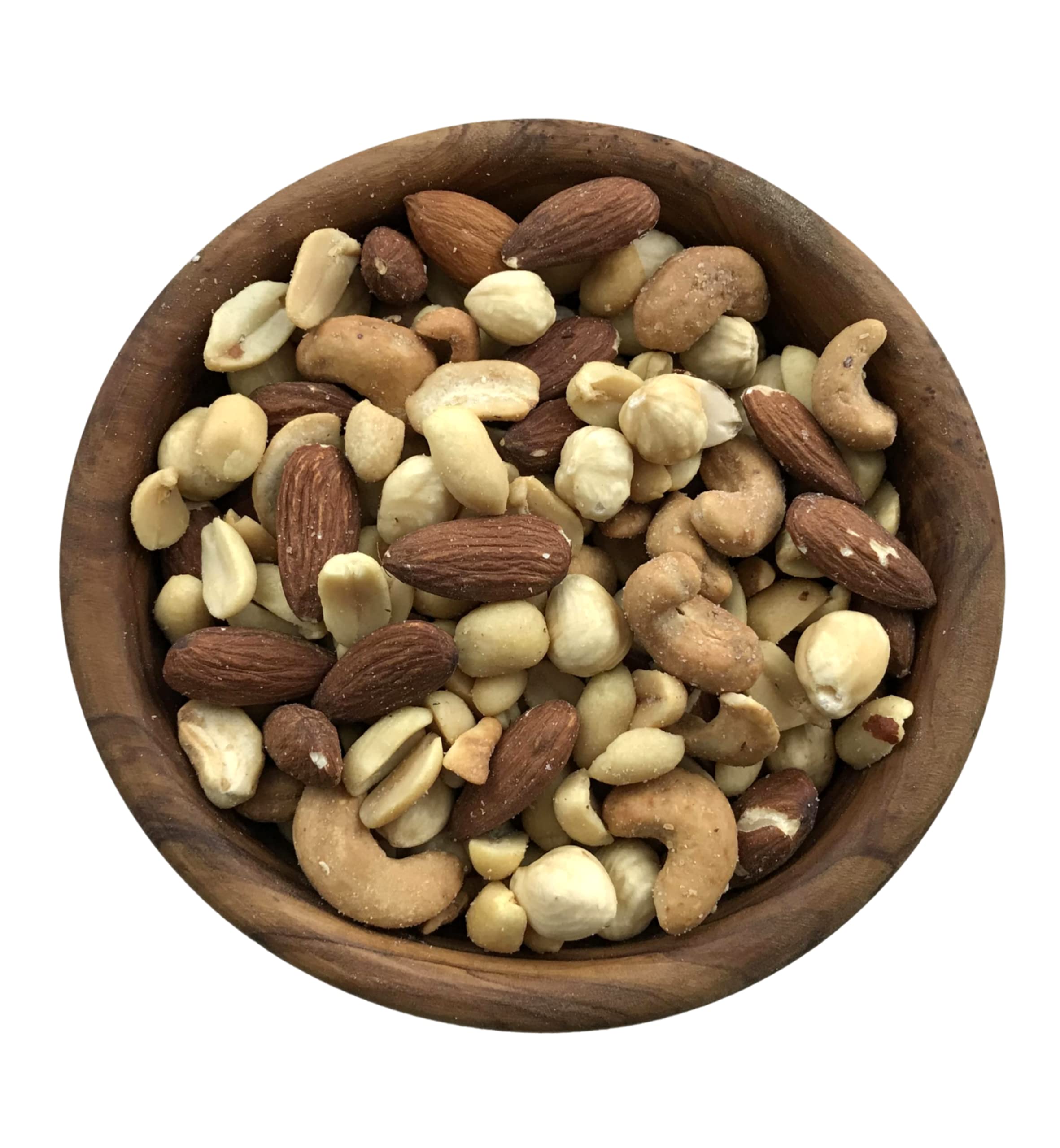 Roasted Salted Mixed Nuts 1kg Premium Cashew, Almonds, Hazelnuts, Peanuts