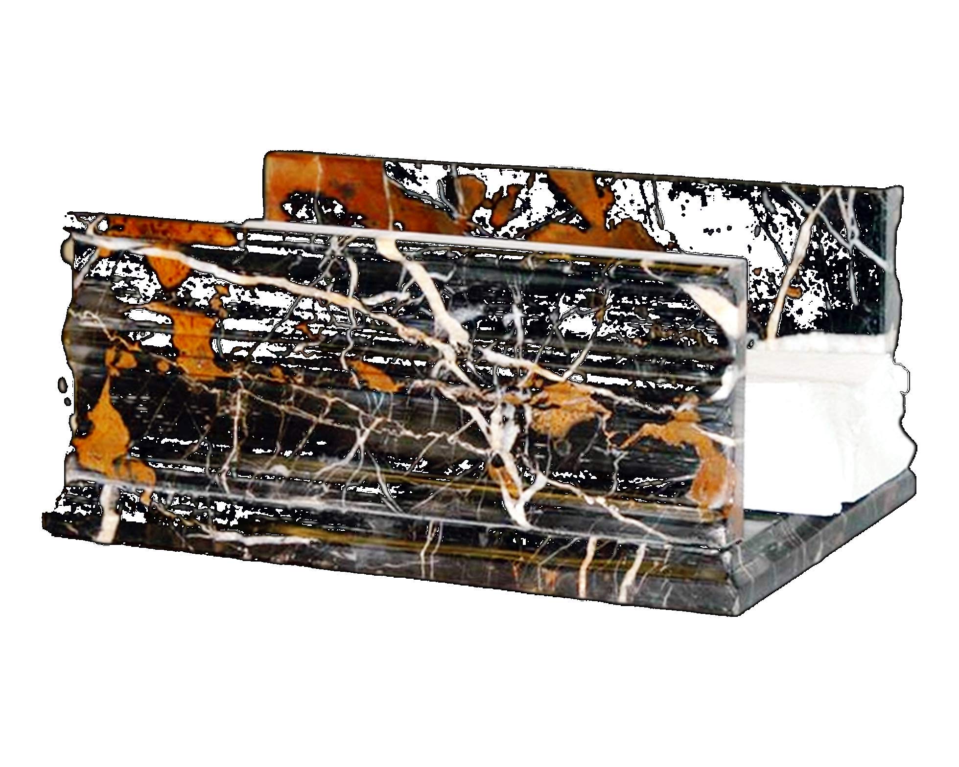 Nature Home Decor 507MA Michelangelo Marble Hand Towel Holder of Bengal Collection