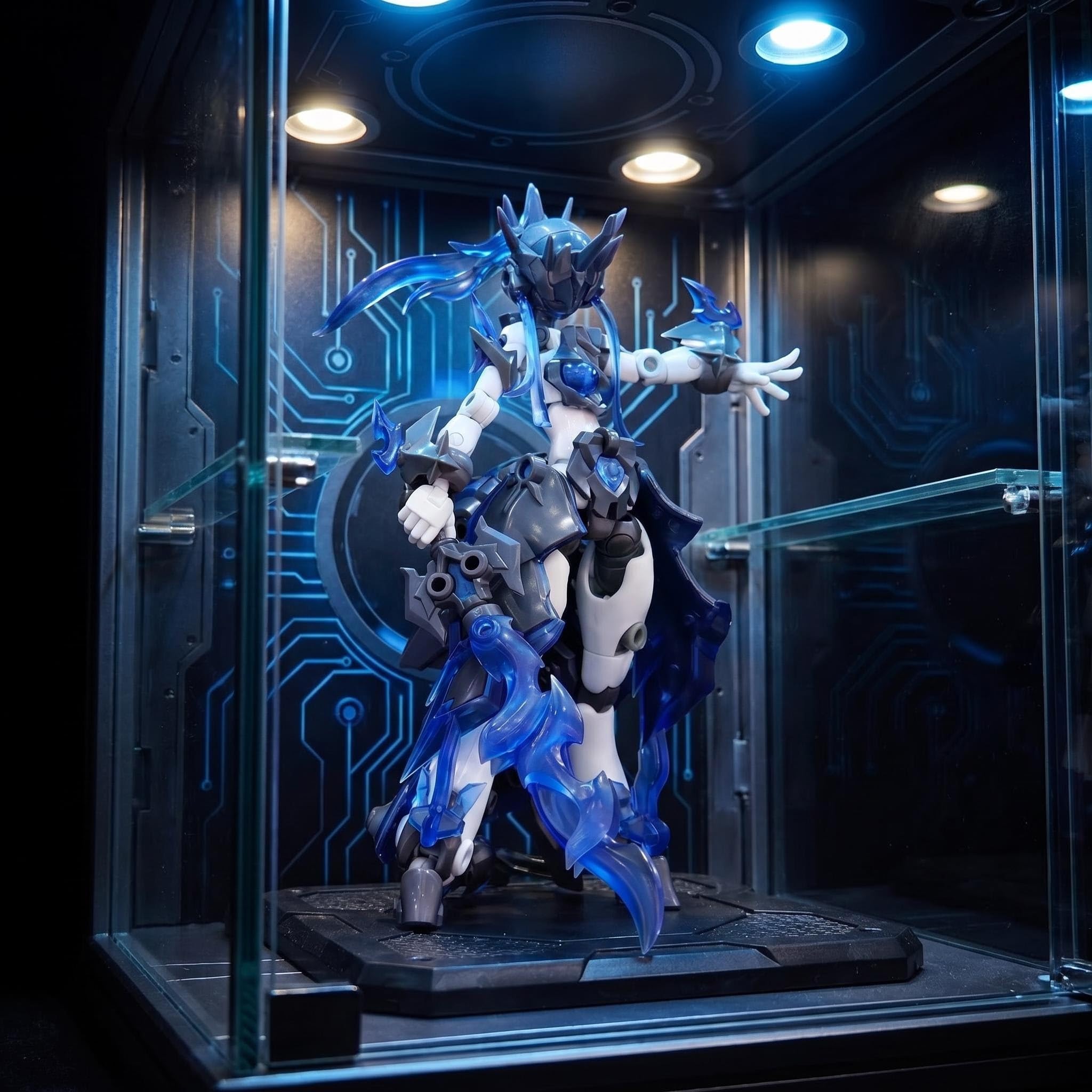 HIPLAY QUANKAI Studio Interferencja Genów Dullahan Kaimi QK-WT-001 Wersja Standardowa Zestaw Modelarski z Plastiku w Skali 1/12