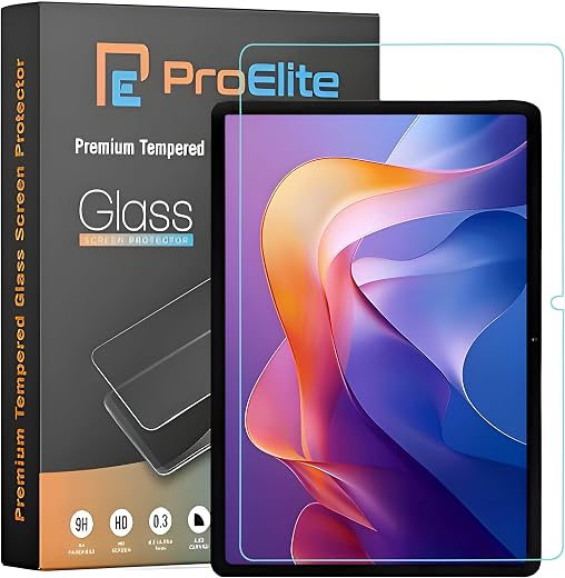ProElite Tempered Screen Protector for Xiaomi Redmi Pad 2 11 inch Tablet, Tempered Glass Screen Protector for Xiaomi Redmi...