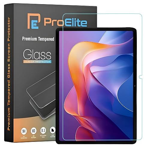 ProElite Tempered Screen Protector for Xiaomi Redmi Pad 2 11 inch Tablet, Tempered Glass Screen Protector for Xiaomi Redmi Pad 2 11 inch Tablet