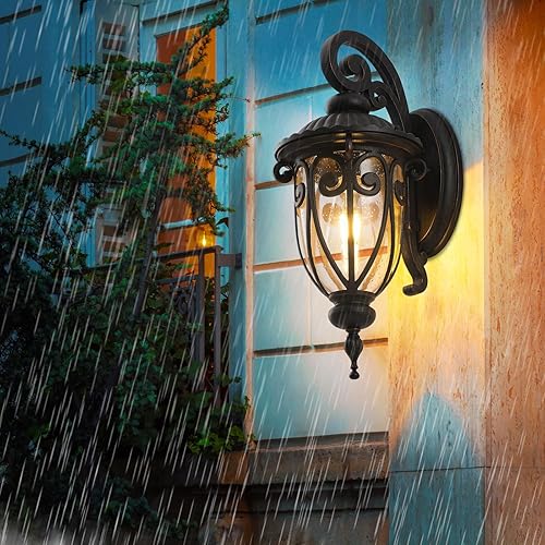 Miniatura 3 de Lámpara para exteriores, 3 soportes de pared (sin sensor), LM0519-DN-S