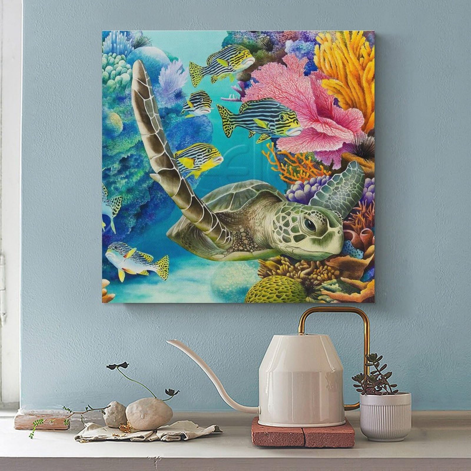 Amazon.co.jp: Sea Turtle Poster 海亀ポスター水中世界の深海生物海亀