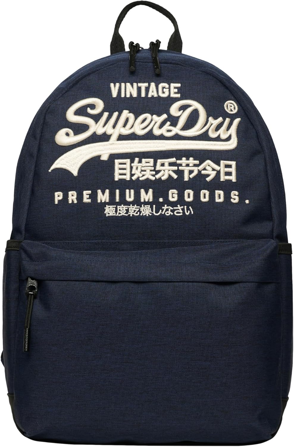 Superdry Men's 18L Heritage Montana Backpack, Eclipse Navy Marl, One Size