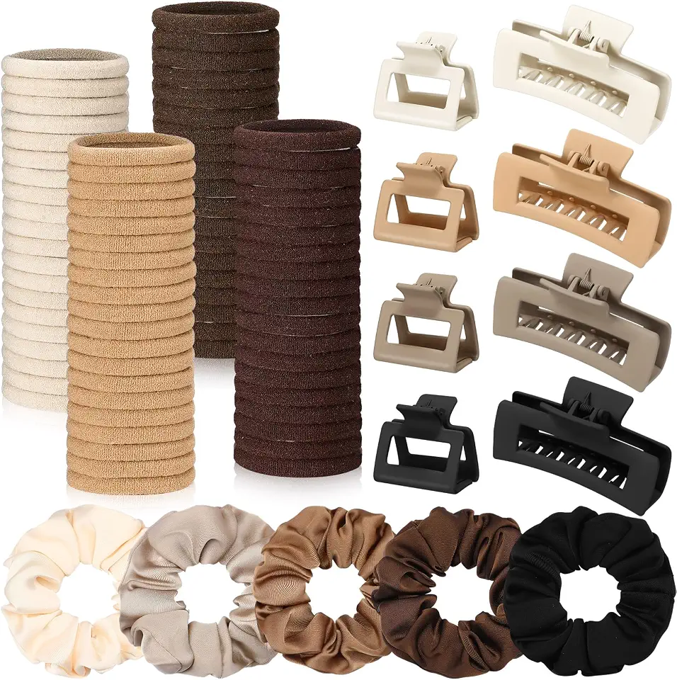 Scrunchie & Hair Clip Set