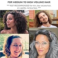 Vista 5 de Zazzy Bandz - Pelo grueso y rizado - Diadema mediana - Estampado envuelto a mano (original, negro y dorado azteca)