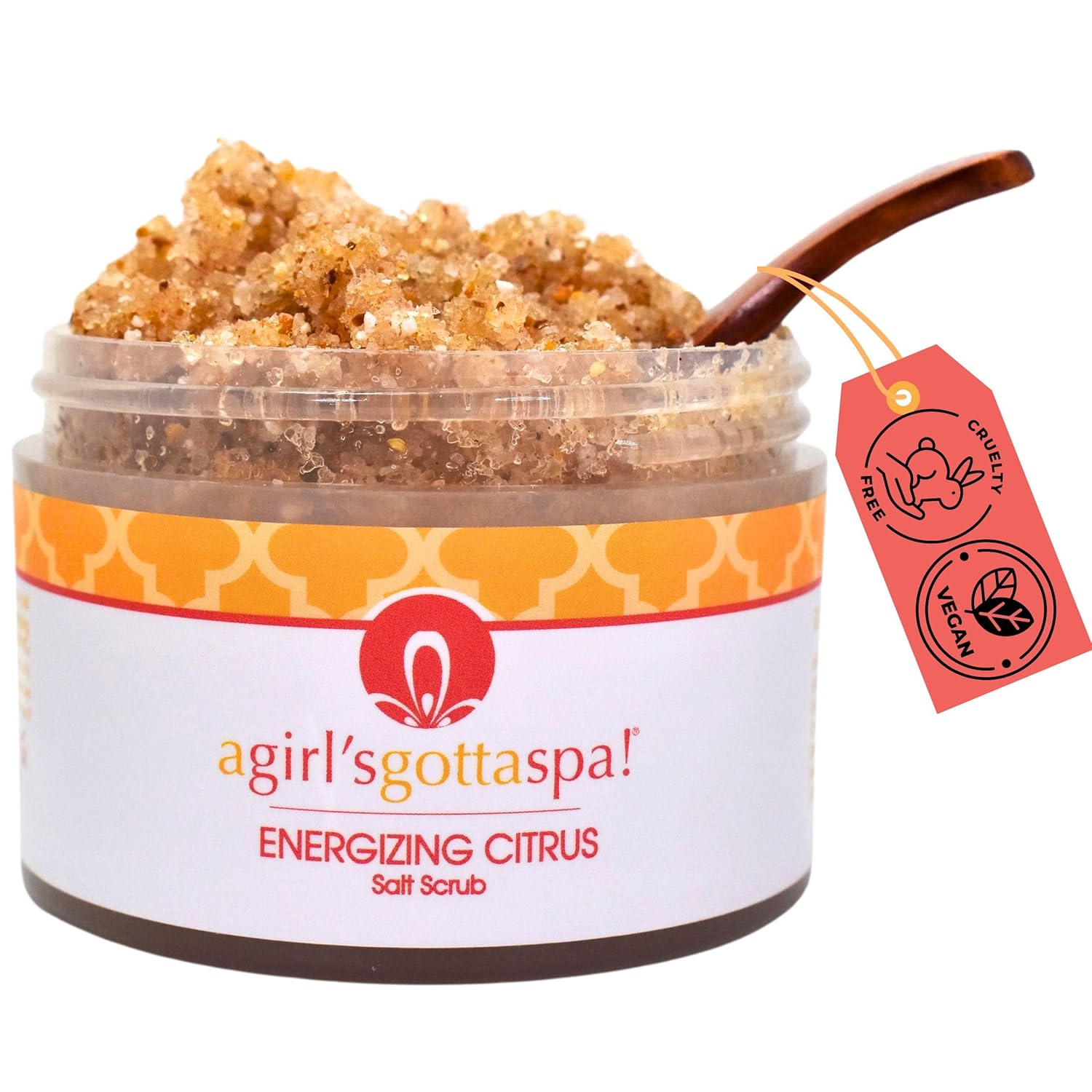 A Girl’s Gotta Spa! KP Body Scrub with Dead Sea Salt – Natural Moisturizers for Dry Skin 10 oz with Wooden Spoon A Girl’s Gotta Spa! KP Body Scrub with Dead Sea Salt – Natural Moisturizers for Dry Skin 10 oz with Wooden Spoon