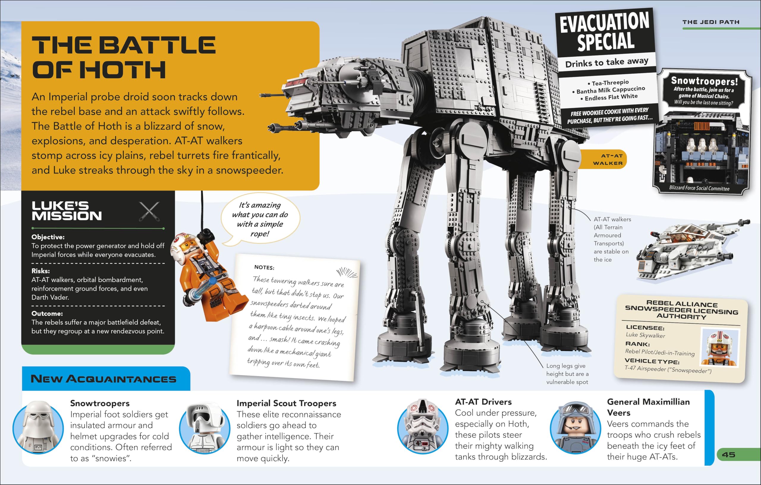 LEGO Star Wars Luke Skywalker's Galactic Adventures: Subtitle: With Luke Skywalker Minifigure