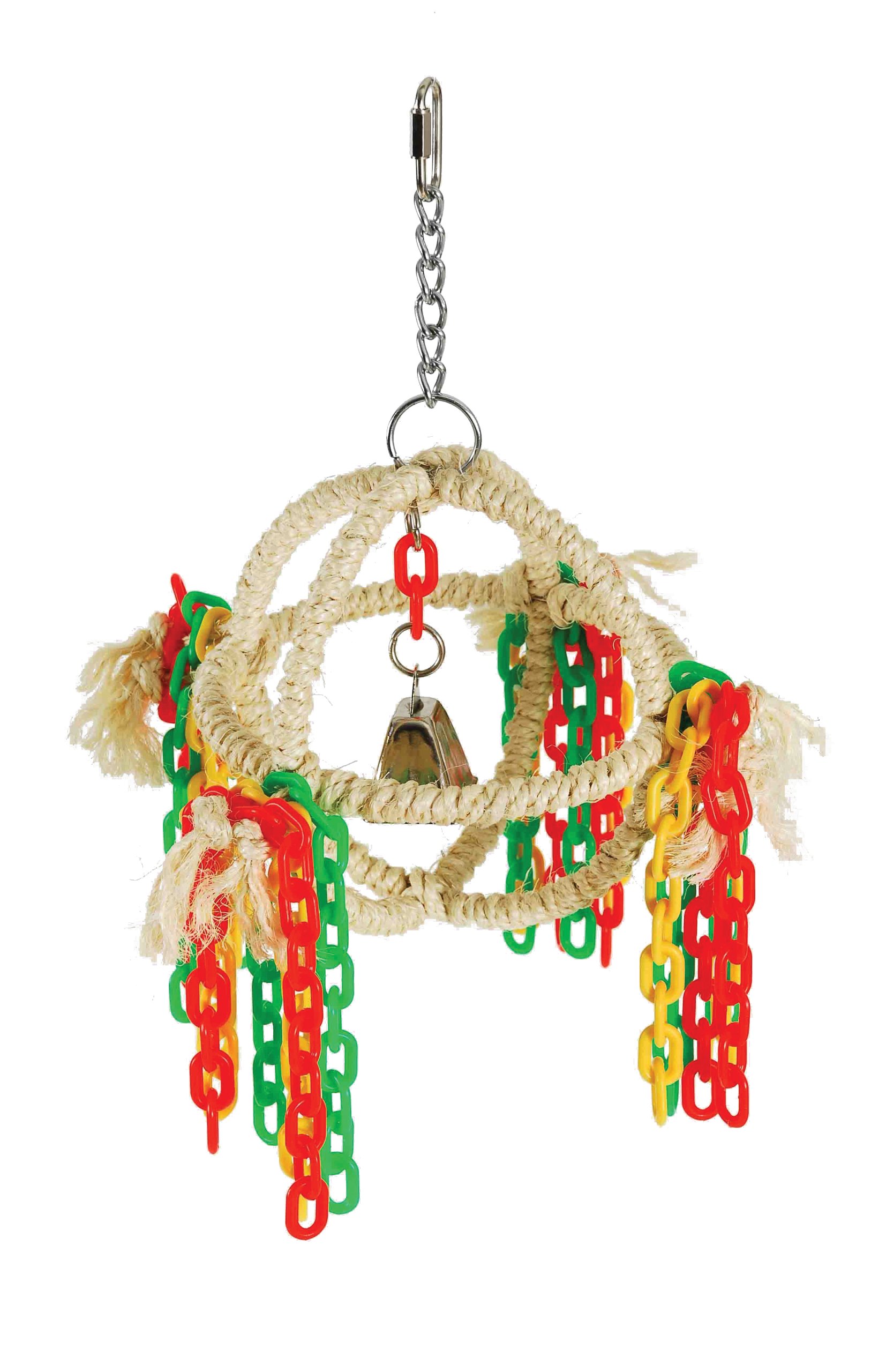 Paradise Toys Sisal Activity Sphere, 7-Inch Diameter