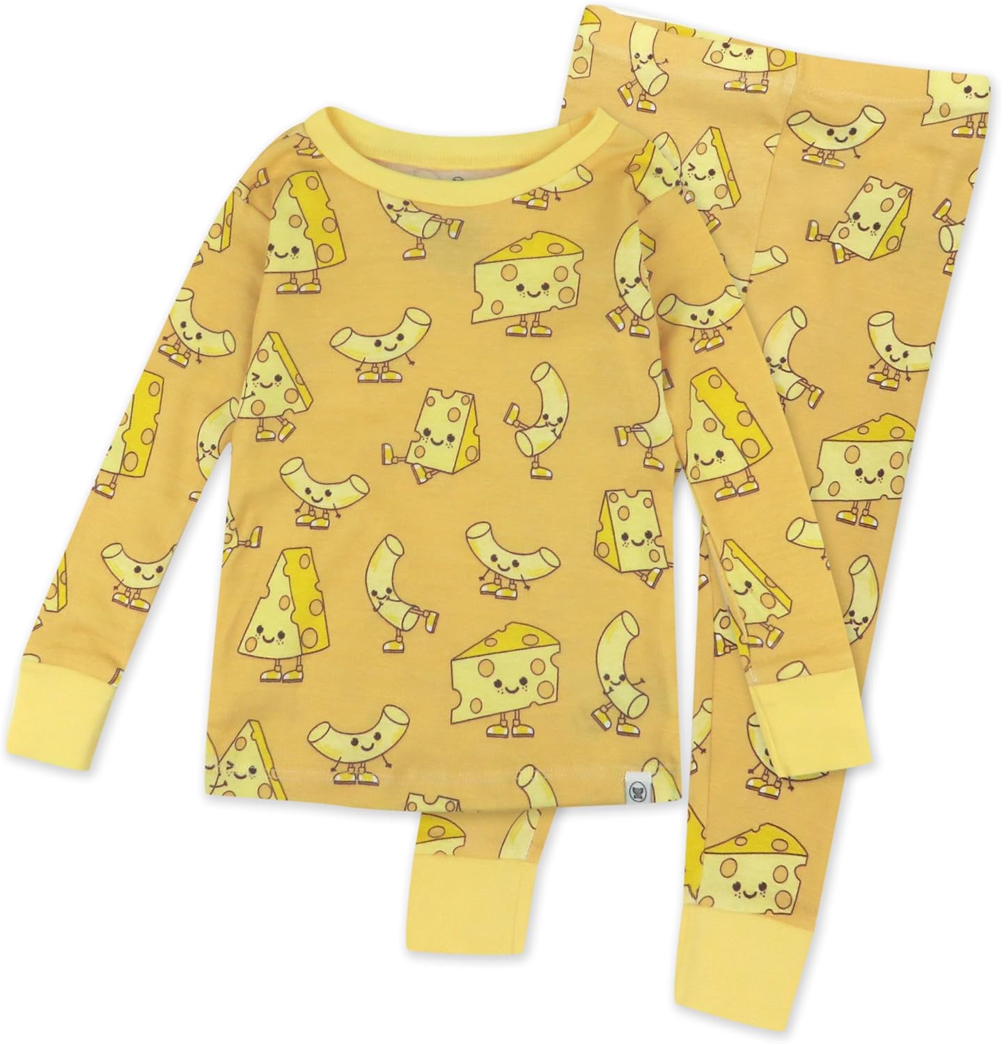 HonestBaby Boys Organic Cotton 2-Piece Snug Fit Pajama Set
