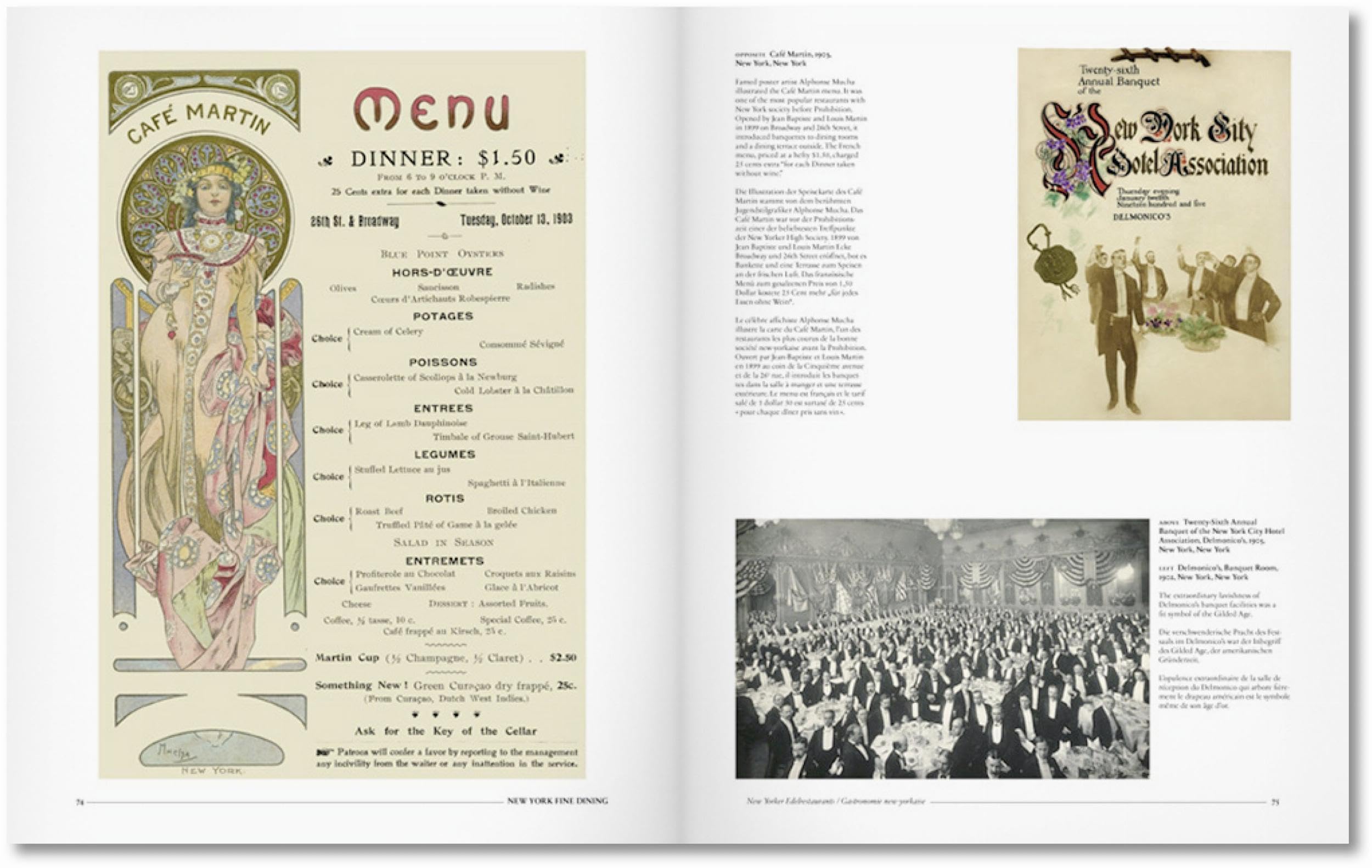 Menu Design in America: A Visual and Culinary History of Graphic Styles and Design 1850-1985 (Varia)