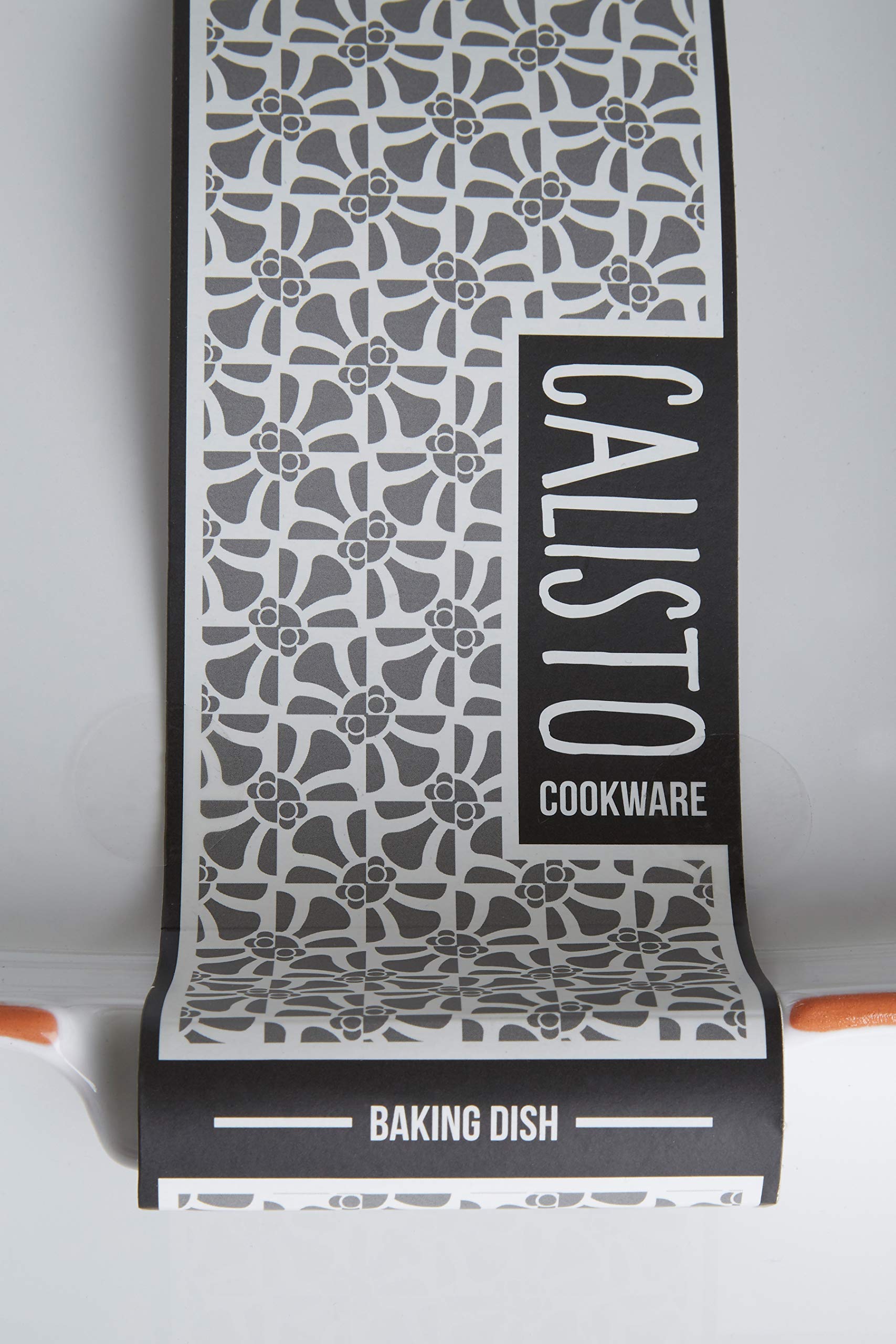 Premier Calisto Cacerola, Cerámica Esmaltada, 1,95 L, Color Blanco