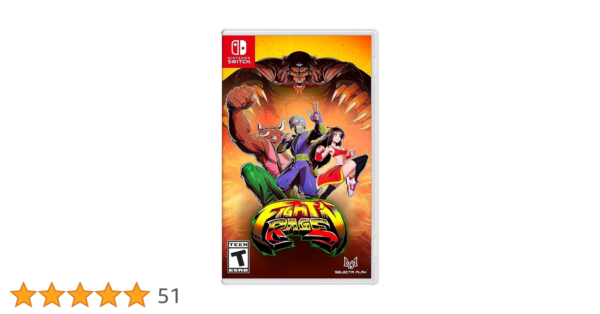 Amazon.co.jp: Fight'N Rage (輸入版:北米) – Switch : ゲーム