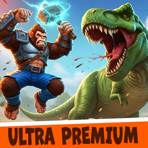 Apes vs Dinosaur Clash: Adventure Game