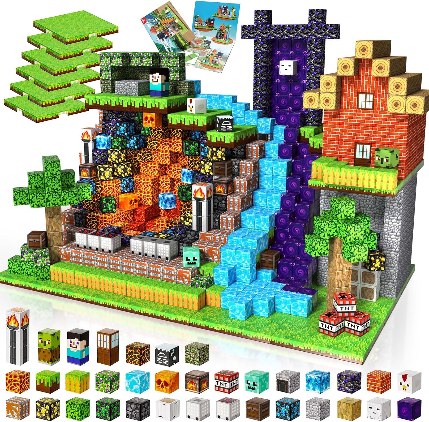 ToyUnited magnetic blocks 200pcs