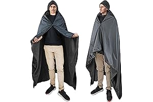 Catalonia Waterproof Wearable Hooded Thermal Blanket Poncho: The Perfect Outdoor Companion