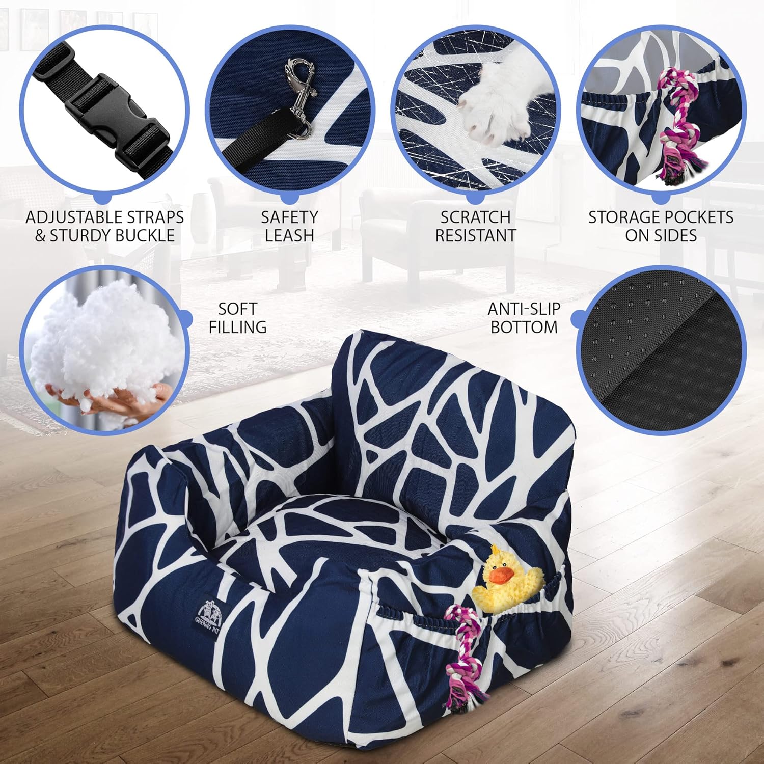 Ultimate Comfort for Your Pup: The Soft & Comfortable Dog Booster Seat Review