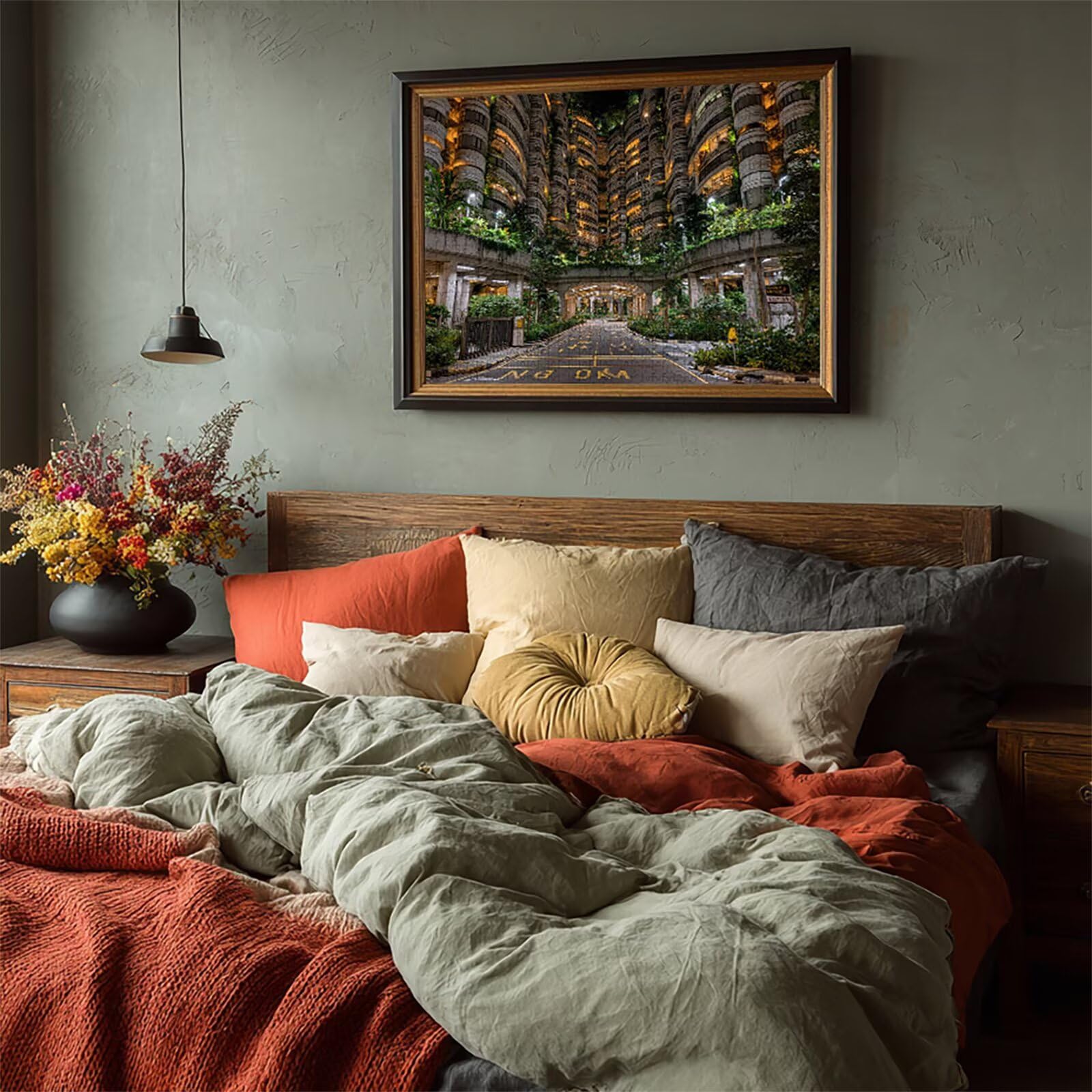 Puzzle 5000 elementów dla dorosłych, architektura, drewniane puzzle, 155 x 104 cm, części ściśle do siebie pasują, dla mężczyzn, kobiet, starszych, seniorów, dekompresyjnych, letnich dekoracji