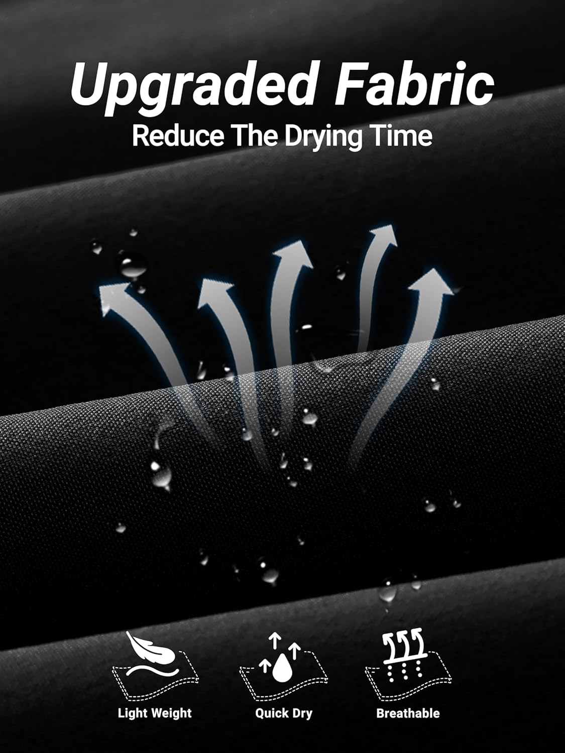 Arcweg Men's Big & Tall Swim Trunks - Quick Dry Board Shorts with Compression Liner & Zipper Pockets (2X-6X) - Image 8