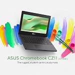 Ordinateur portable ASUS Chromebook, Écran HD de 11,6 po, MediaTek Kompanio 520, 4 Go RAM, 64 Go de stockage, Clavier résistant aux éclaboussures, Caméra HD avec obturateur de confidentialité, Protection antimicrobienne, ChromeOS, CZ1104CM2A-AS01-CB