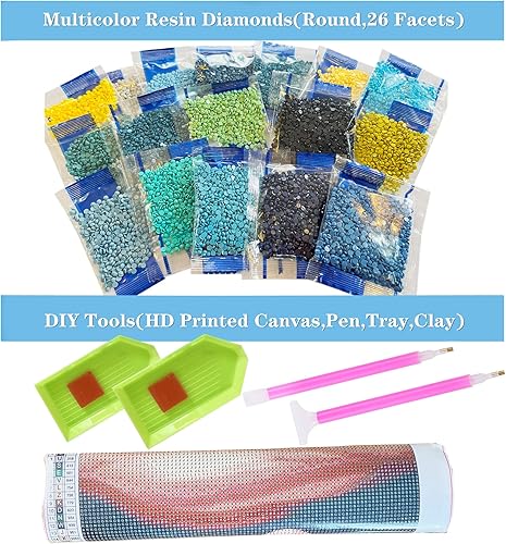 Miniatura 7 de Kits de pintura de diamantes para adultos y niños, la última cena de gran tamaño 5D diamante imagen gema arte arte kit completo pintura bordado