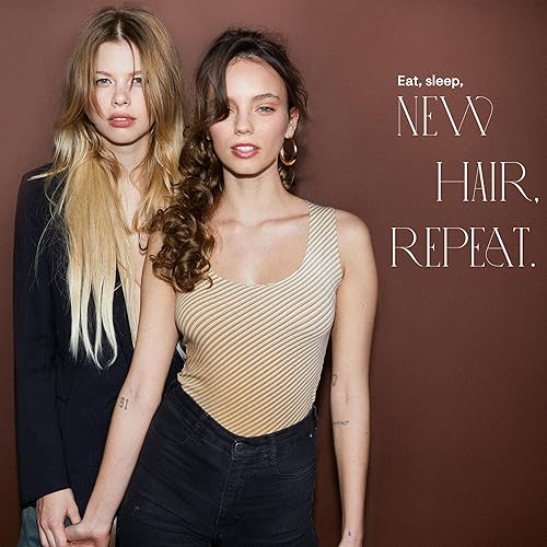 Miniatura 6 de CAISHA by Prettyshop - Extensión de cola de caballo de 16 pulgadas con clip, voluminosa ondulada, ombré, mezcla de marrón H144